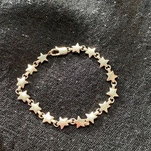 Tiffany & Co. Retired Sterling Star Link Bracelet